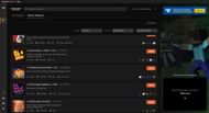 The CurseForge modpack browser for Java Edition (Image via CurseForge)